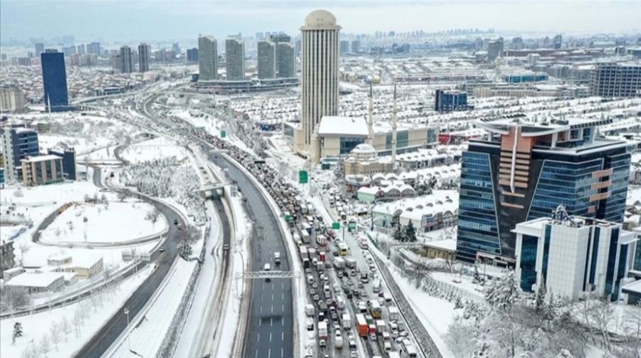 Yoğun Yağması Beklenen Kar İstanbul