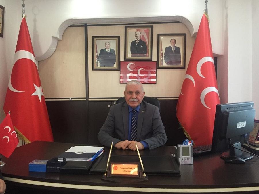 MHP İl Başkanı Hüseyin Özgün’den 10 Kasım Mesajı;