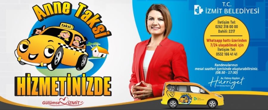 İzmit Belediyesi Anne Taksi vatandaşlardan tam not aldı