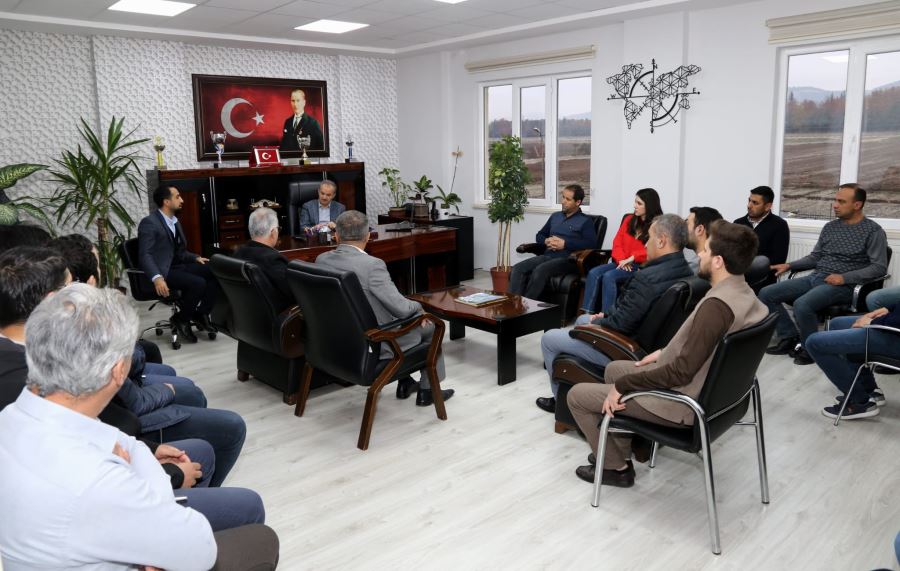 Başkan Kılınç, İmar ve Şehircilik Müdürlüğü Personeliyle Bir Araya Geldi