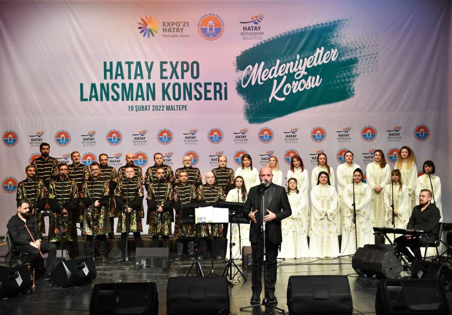 Antakya Medeniyetler Korosu, EXPO 2021 Tanıtımı İçin İstanbul’da Konser Verdi