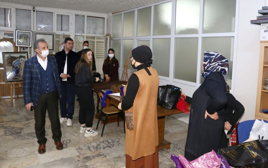 Başkan Kılınç, Meslek Edindirme Merkezini Ziyaret Etti