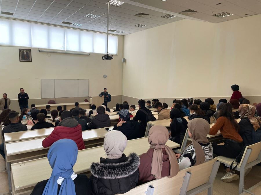 Samsat ÇPAL Öğrencileri Adıyaman Üniversitesini Ziyaret Etti
