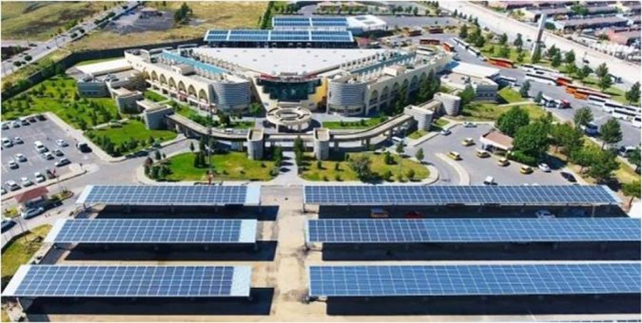 Diyarbakır Büyükşehir, Güneş Enerji Santrali ile 1 yılda 1 Milyon 475 Bin 130 kW elektrik üretti.