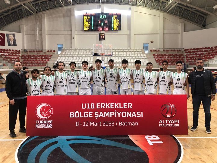 Yaman Spor Kulübü Basketbol takımı Anadolu Şampiyonasına katılmaya hak kazandı.
