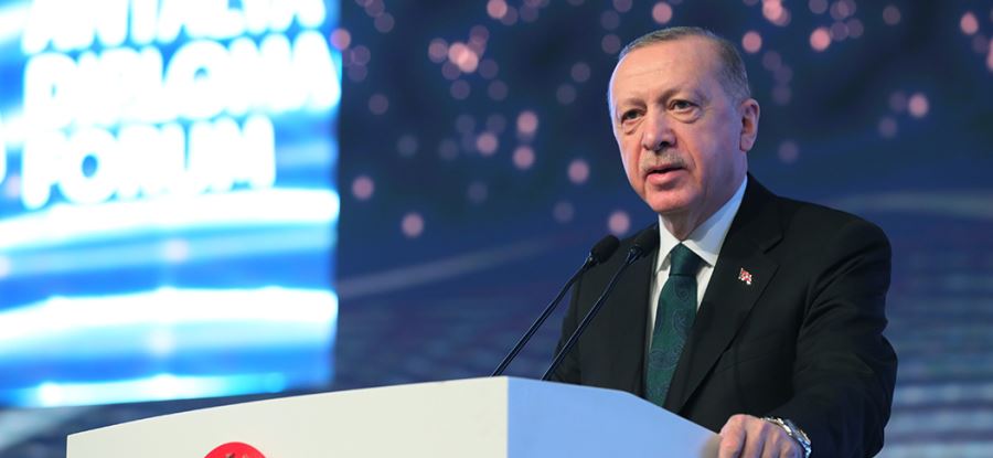 Cumhurbaşkanı Erdoğan, Antalya Diplomasi Forumu