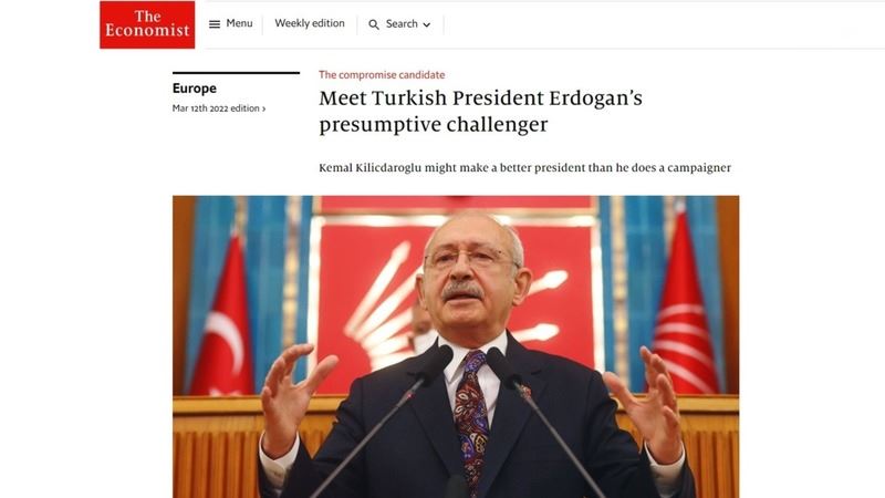 CHP Genel Başkanı Kemal Kılıçdaroğlu, The Economist