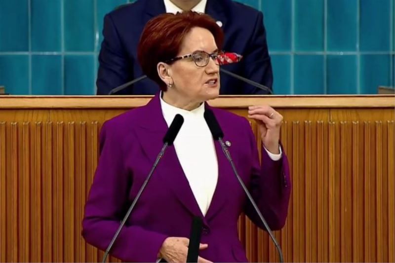 Akşener: Erdoğan