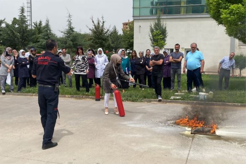 Malatya olası afetlere karşı eğitimleniyor