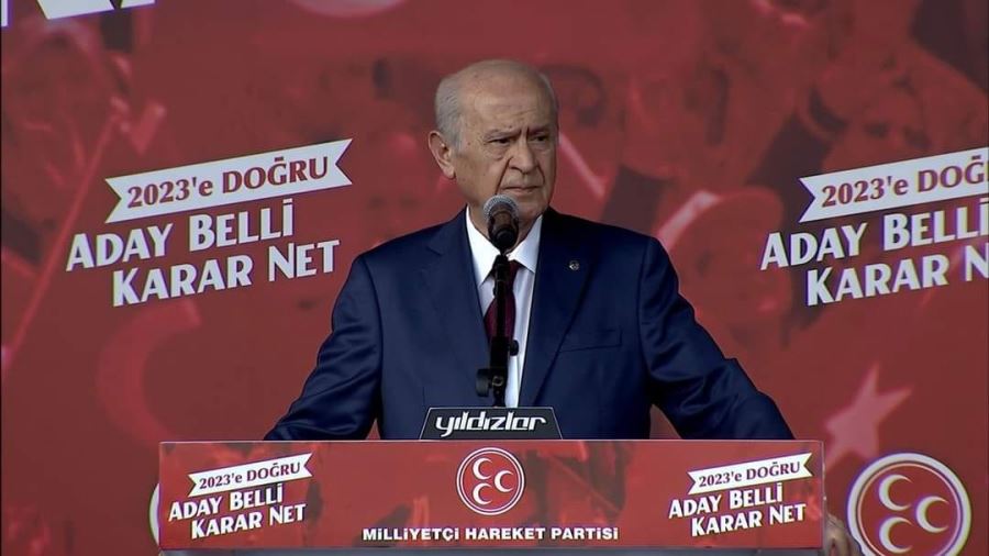 MHP Lideri Bahçeli, Sivas Mitinginde Konuştu: 2023 yılında adayımız belli, kararımız nettir  
