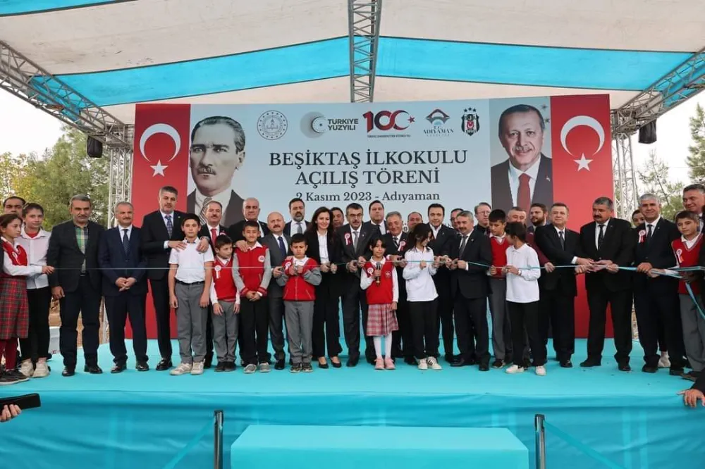 Keleş, Beşiktaş İlkokulunun açılışına katıldı.