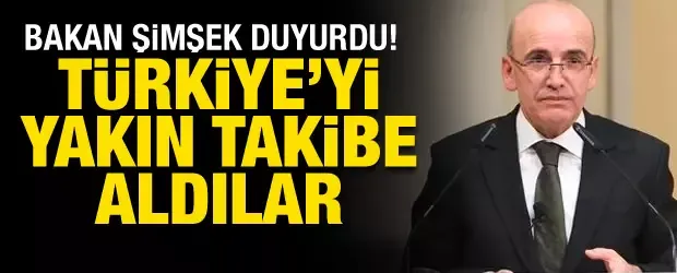 Bakan Şimşek: Yatırımcılar Türkiye