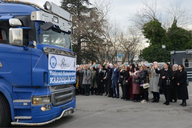 Bursa Yıldırımlı kadınlardan afet bölgesine dayanışma