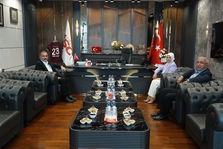 Sermin Balık’tan Başkan Alan’a ziyaret