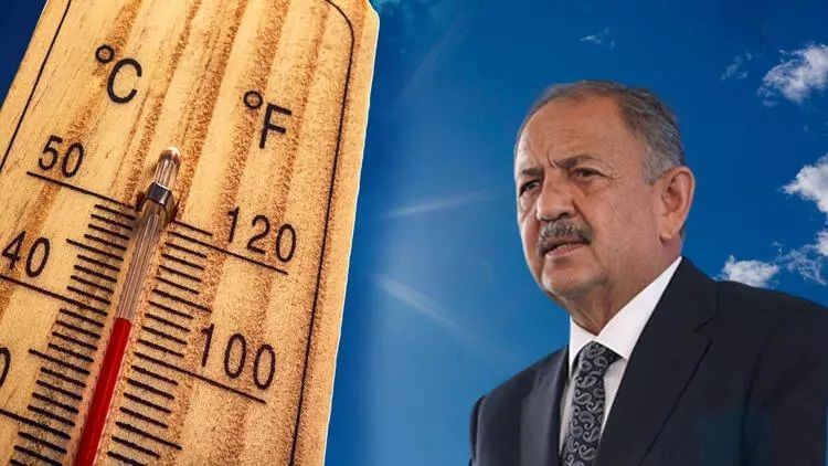 Bakan Özhaseki  vatandaşları sıcak havalara karşı uyardı.