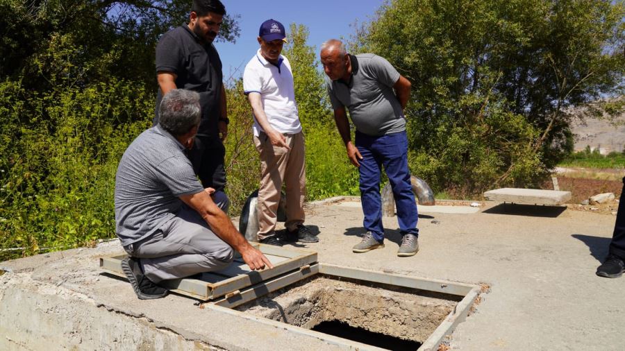 Havşeri İçme Suyu Hattı’nda Bakım Ve Onarım Çalışması