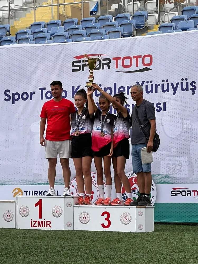  Besni Gençlik ve Spor Kulübü Atletizm takımı, Atletizmde Türkiye 3. sü oldu.