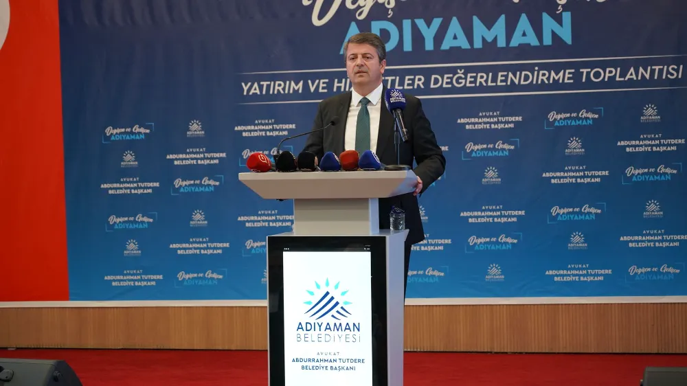 BAŞKAN TUTDERE YATIRIM VE HİZMETLER DEĞERLENDİRME TOPLANTISINDA BASIN MENSUPLARIYLA BULUŞTU