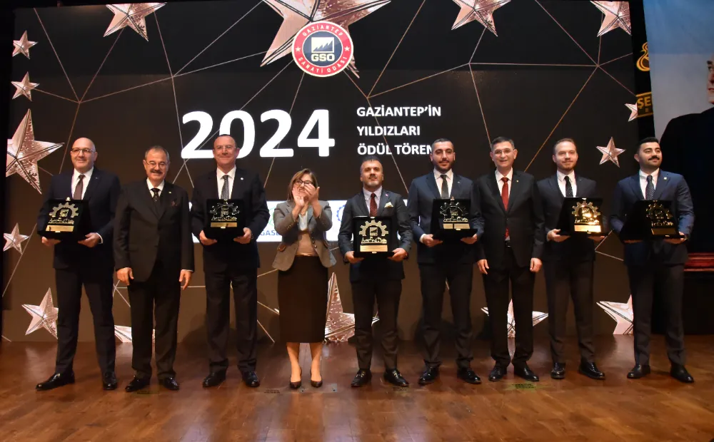 GSO GAZİANTEP’İN YILDIZLARI ÖDÜL TÖRENİ