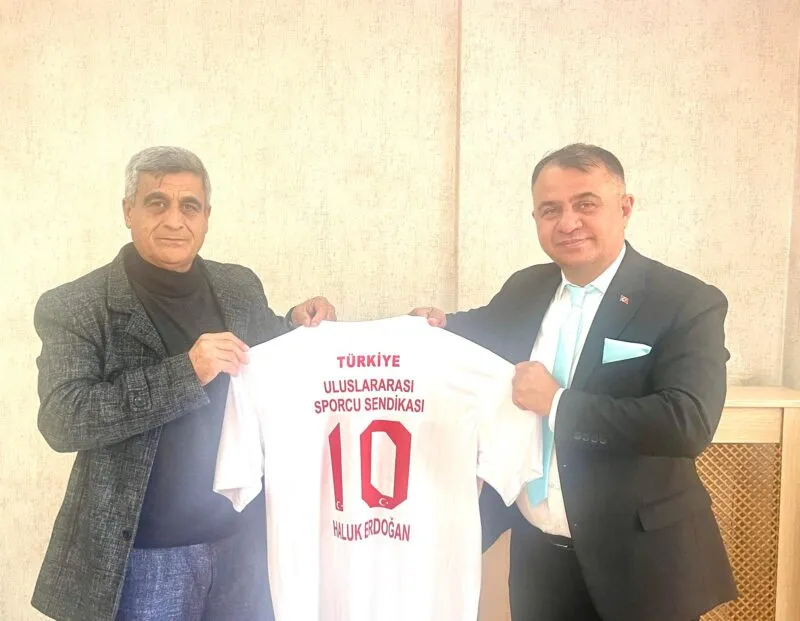 US-SEN GENEL BAŞKANI’NDAN HALUK ERDOĞAN’A ANLAMLI ZİYARET