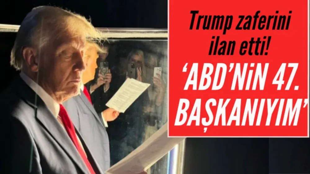 Trump zaferini ilan etti