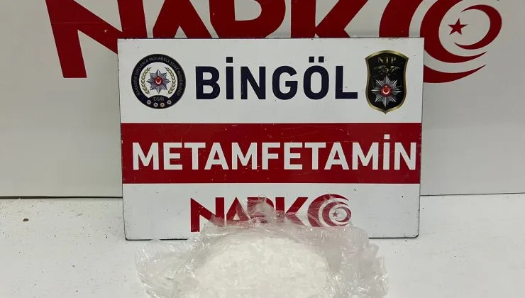 Bingöl’de Yolcu Otobüsünde Metamfetamin Ele Geçirildi