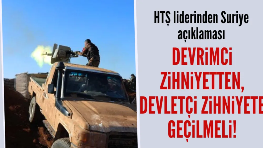 HTŞ: Devletçi zihniyete geçilmesi gerekiyor