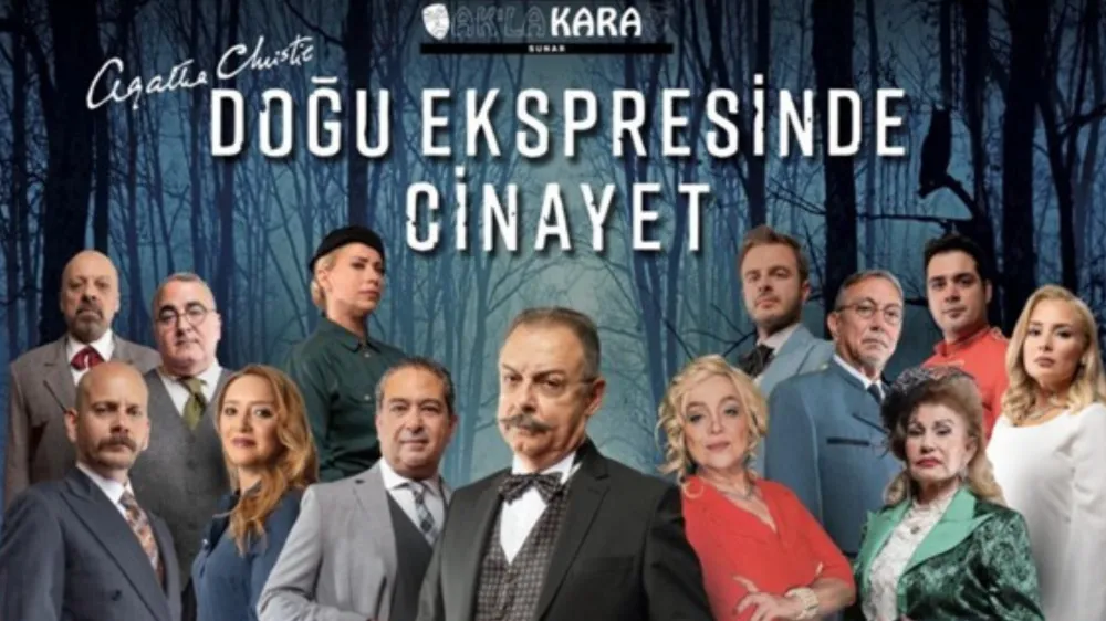 Agatha Christie’nin Doğu Ekspresinde Cinayet Romanı İzmir İzleyicisiyle Tiyatro Sahnesinde Buluşuyor