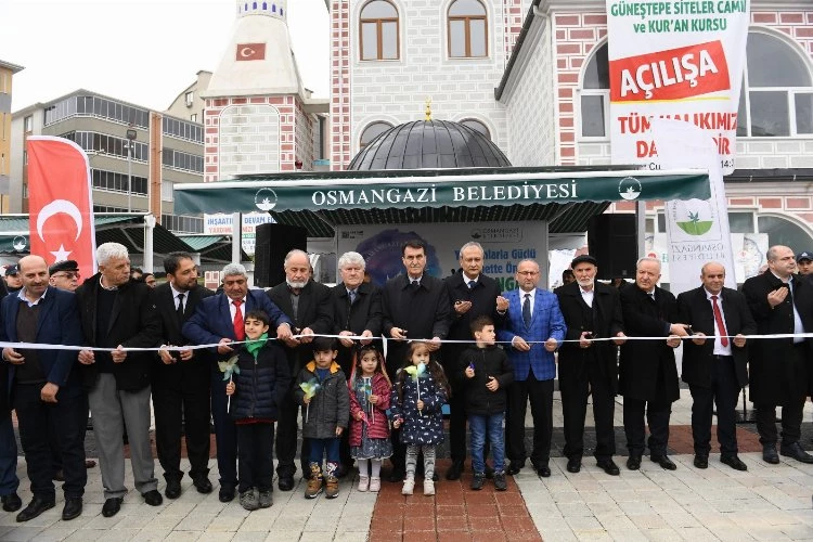 Osmangazi’den bir camiye daha hizmet
