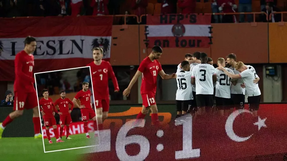 6-1 kazandıkları maça Avusturyalılar bile şaştı kaldı! Türkiye karşılaşması için 