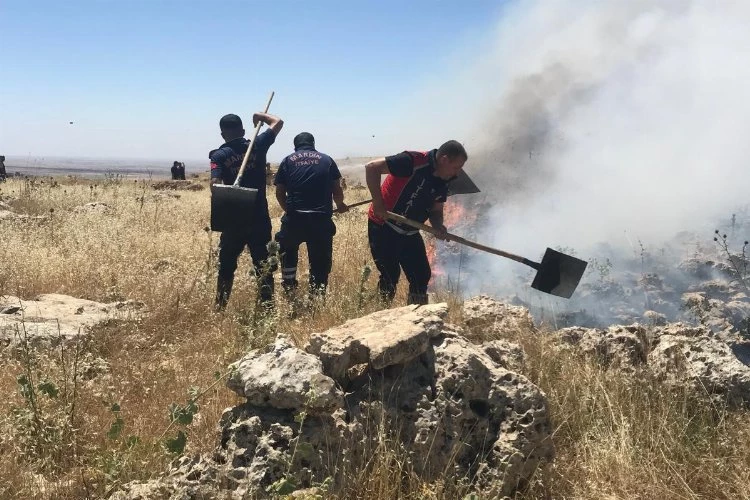 Ormanlık alanda çıkan yangın kontrol altına alındı