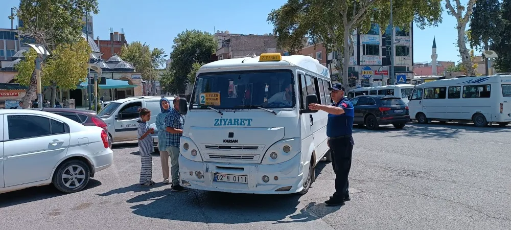 Adıyaman’da Toplu Taşıma Araçlarında Klima ve Temizlik Denetimi