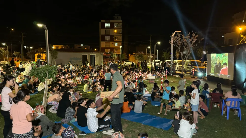 Cumhuriyet Mahallesi’nde ‘Yazlık Sinema’ Nostaljisi