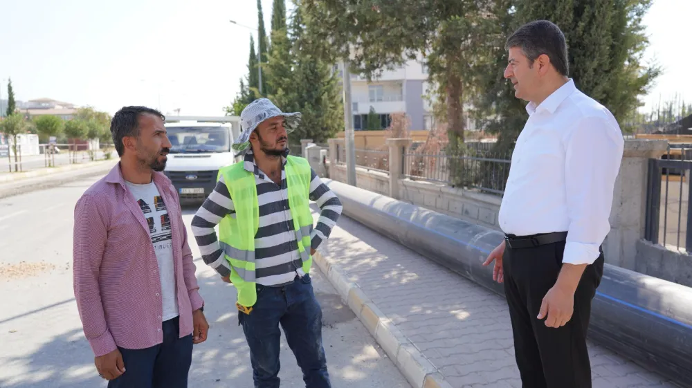 Başkan Tutdere, FRIT Projesi çalışmalarını yerinde inceledi 