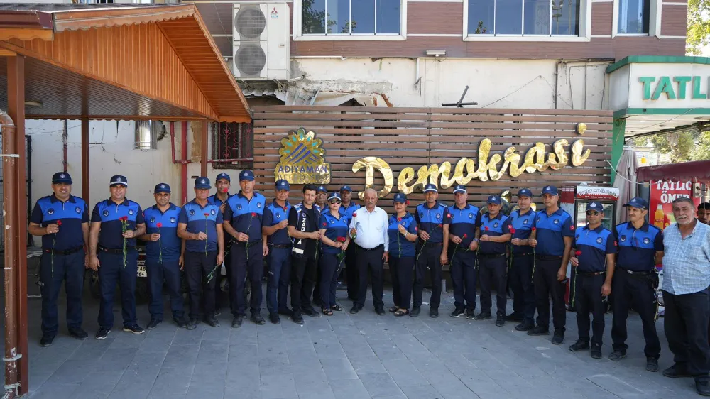 Adıyaman Zabıtasından ‘Zabıta Haftası’ yürüyüşü 