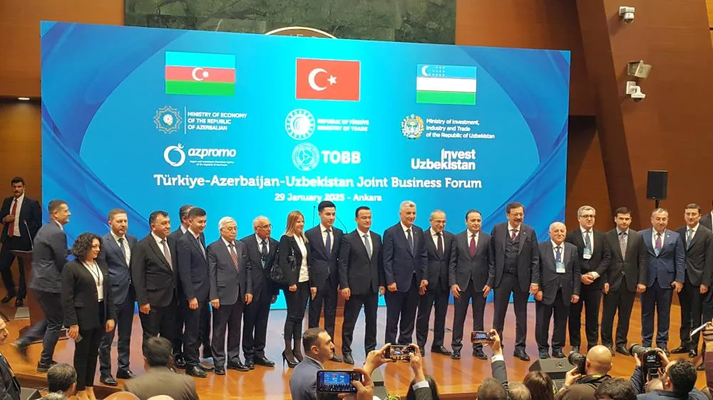 Türkiye - Azerbaycan - Özbekistan Üçlü İş Forumu Ankara’da Yapıldı