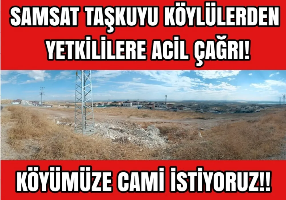 DEPREM KONUTLARI CAMİYE UZAK: TAŞKUYU KÖYLÜLERİ MAĞDUR