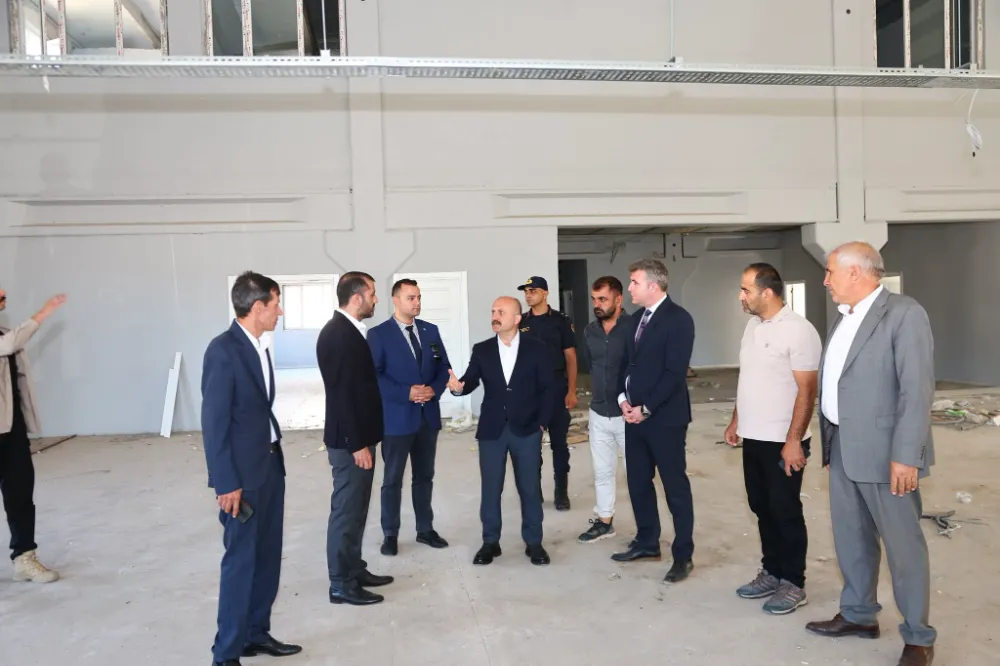 Gerger Tekstilkent Projesi Üretime Hazır