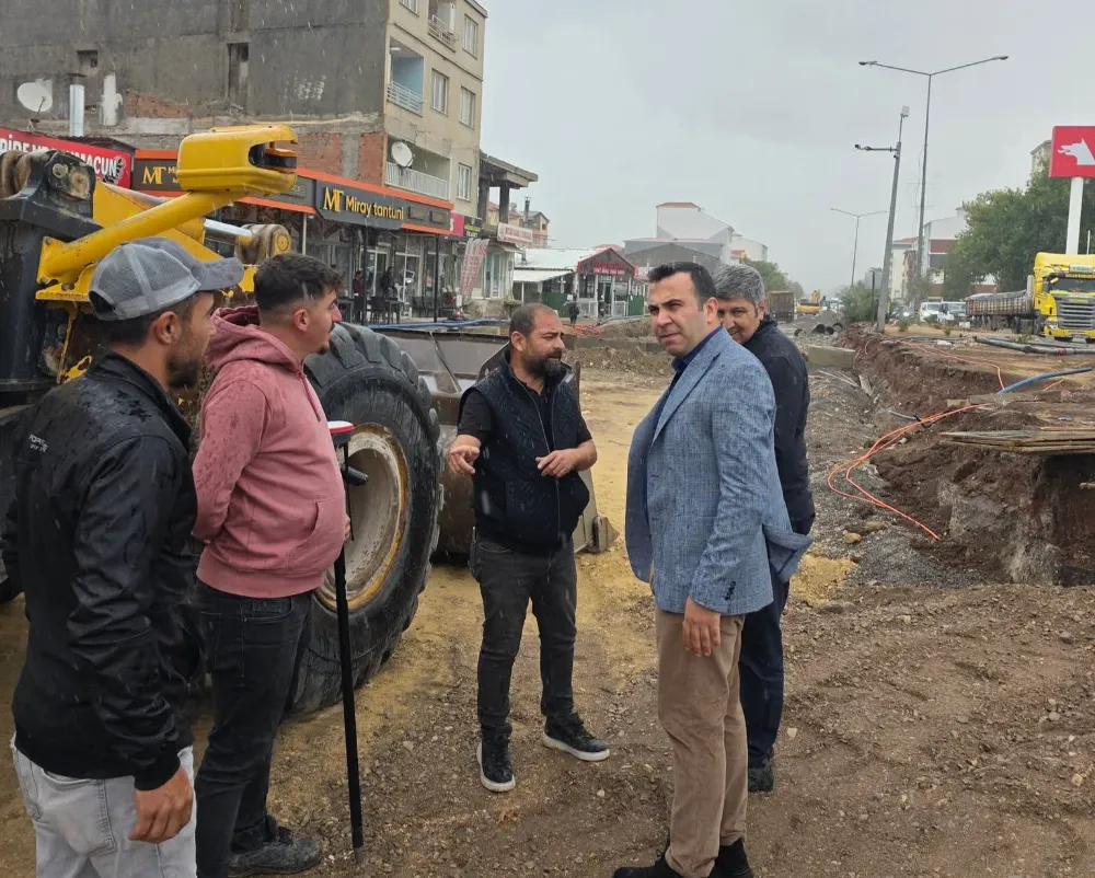 Kaymakam Kadir Algın’dan Karayolu Çalışmalarına Yerinde İnceleme