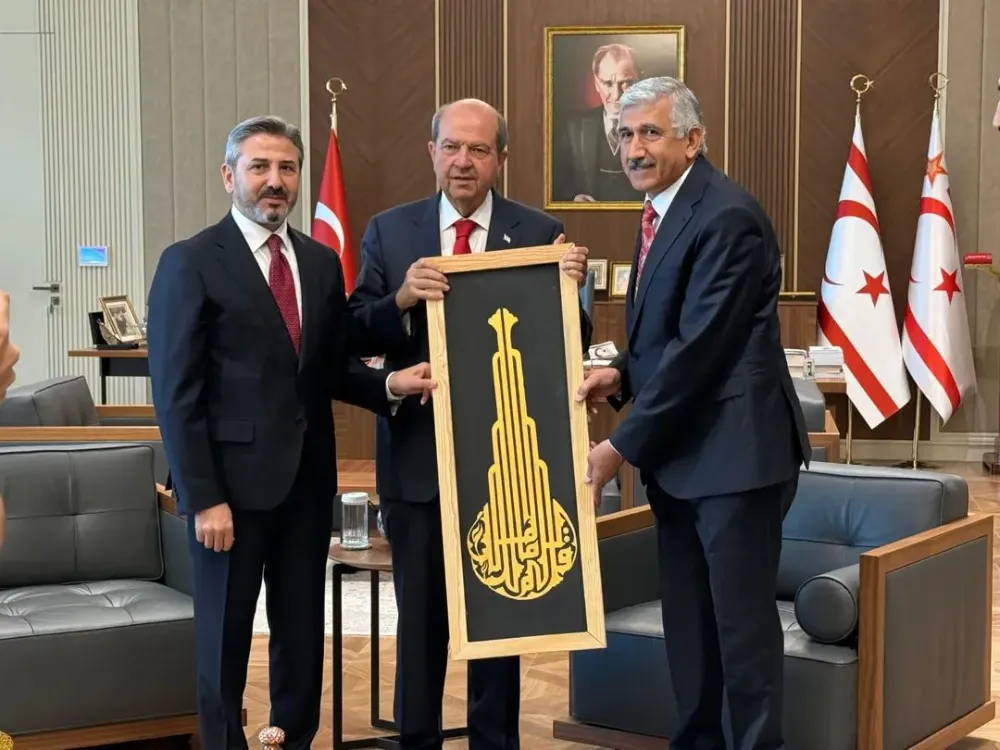 Başkan Hallaç’tan KKTC Cumhurbaşkanı Ersin Tatar’a Ziyaret