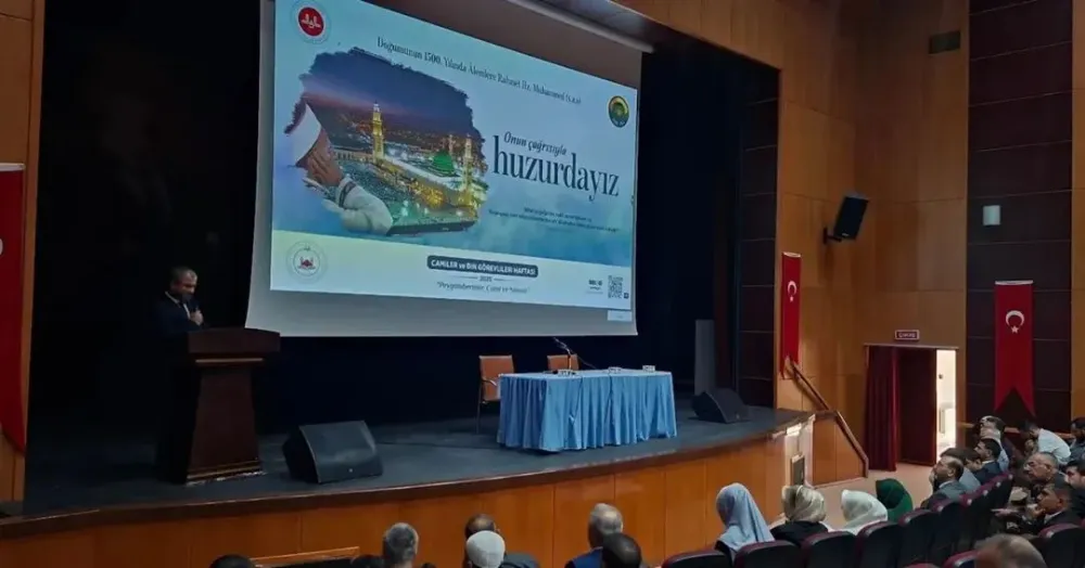 İl Müftü Yardımcısı Dr. Sabahat Saylık’tan Kahta’da Anlamlı Konferans
