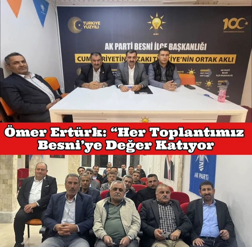 Besni’de Hizmet Yolculuğu Kararlılıkla Devam Ediyor