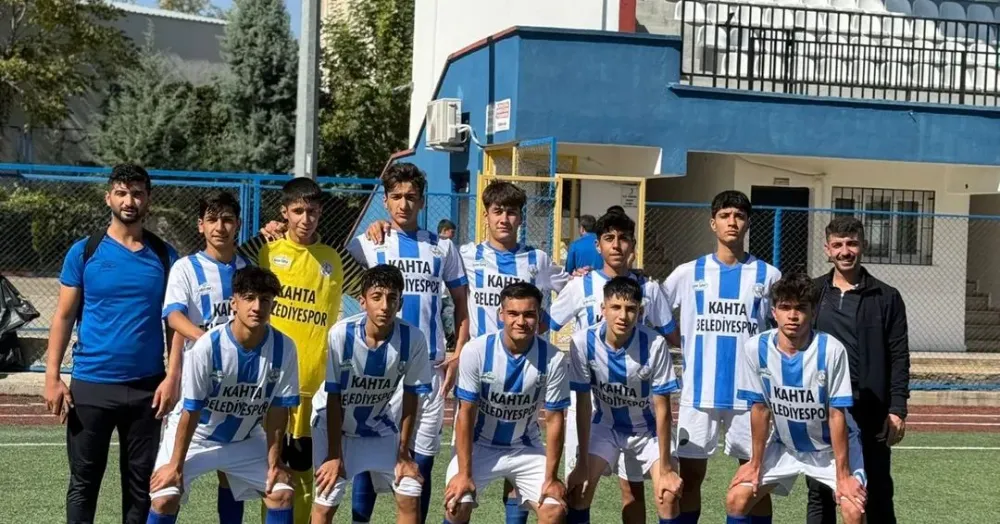 Kahta Belediyespor U-16 ve U-17 Takımlarından Göz Dolduran Galibiyet