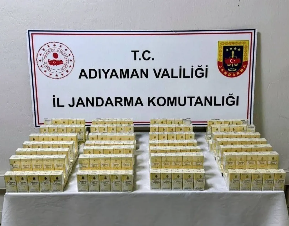 Adıyaman’da Kaçak Sigara Operasyonu: 2 Gözaltı