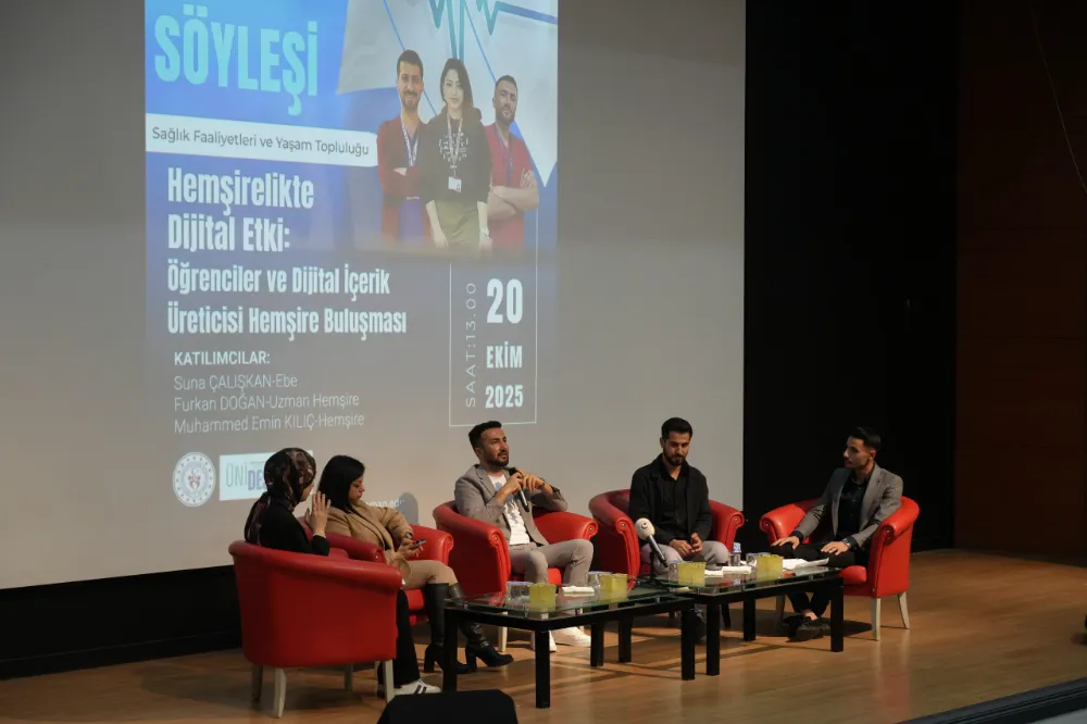 Adıyaman Üniversitesinde “Hemşirelikte Dijital Etki” Söyleşisi Düzenlendi