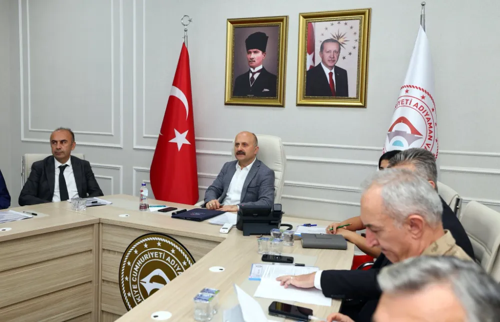 Adıyaman’da Bağımlılıkla Mücadele İl Koordinasyon Kurulu Toplantısı Yapıldı