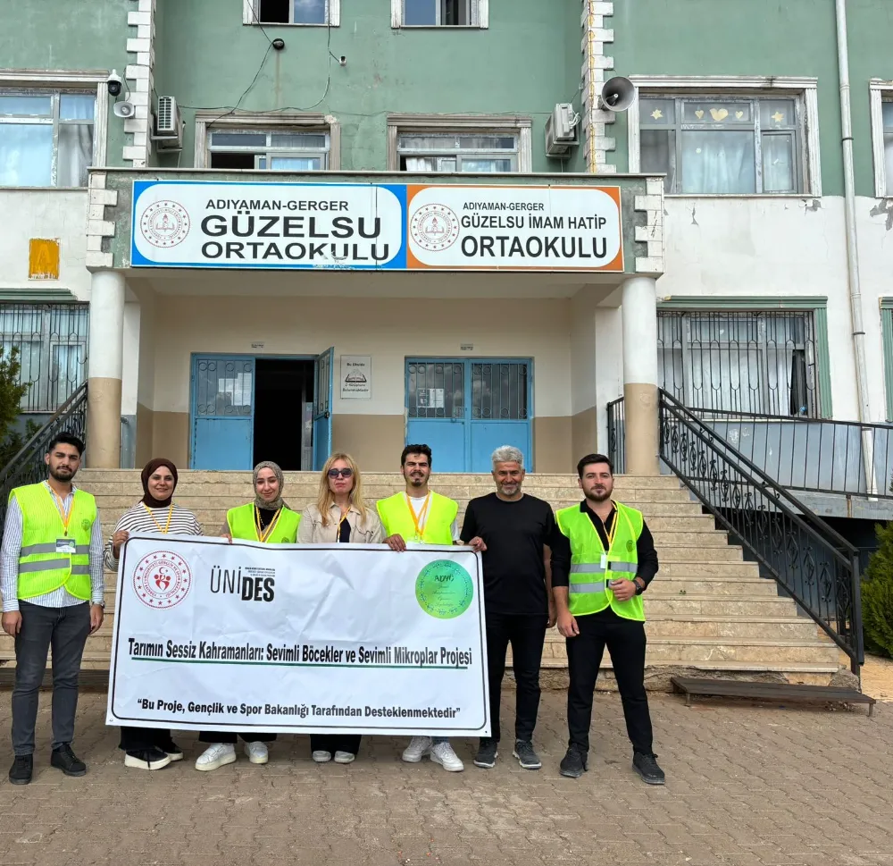 “Tarımın Sessiz Kahramanları” Gerger’de Öğrencilerle Buluştu