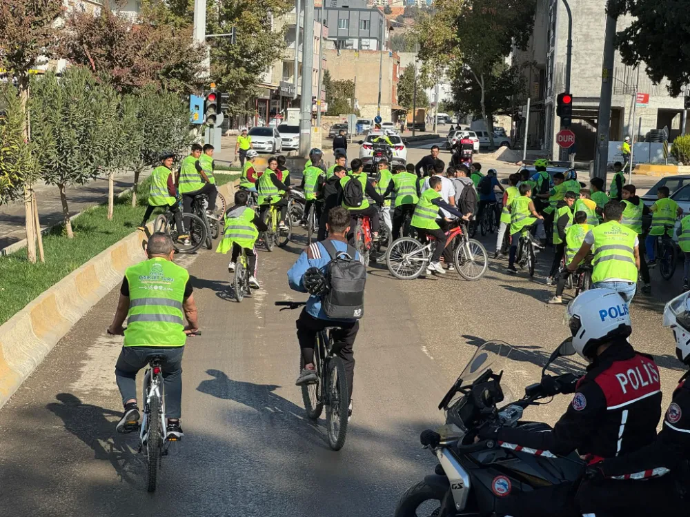 Cumhuriyet Coşkusu Bisikletlerle Yaşandı!