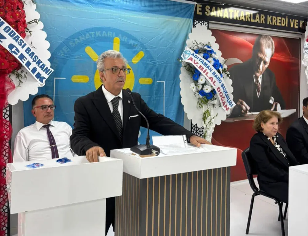 İYİ Parti Adıyaman İl Teşkilatı 4. Olağan Genel Kurulunu Gerçekleştirdi