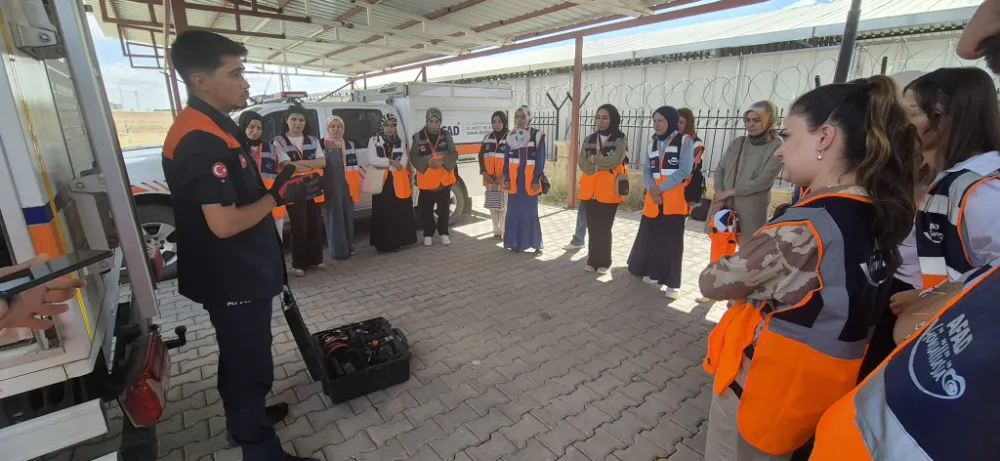 Adıyaman’da Genç Gönüllüler Afetlere Hazır!